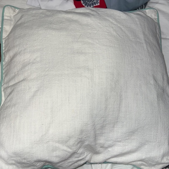 Initial J throw pillow - Picture 2 of 2